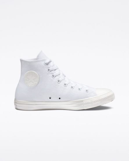 Men's Converse Chuck Taylor All Star Classic High Top Shoes White | AU 5C049J
